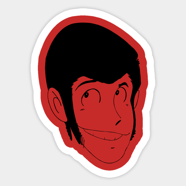 Lupin The Third Sticker by SaverioOste